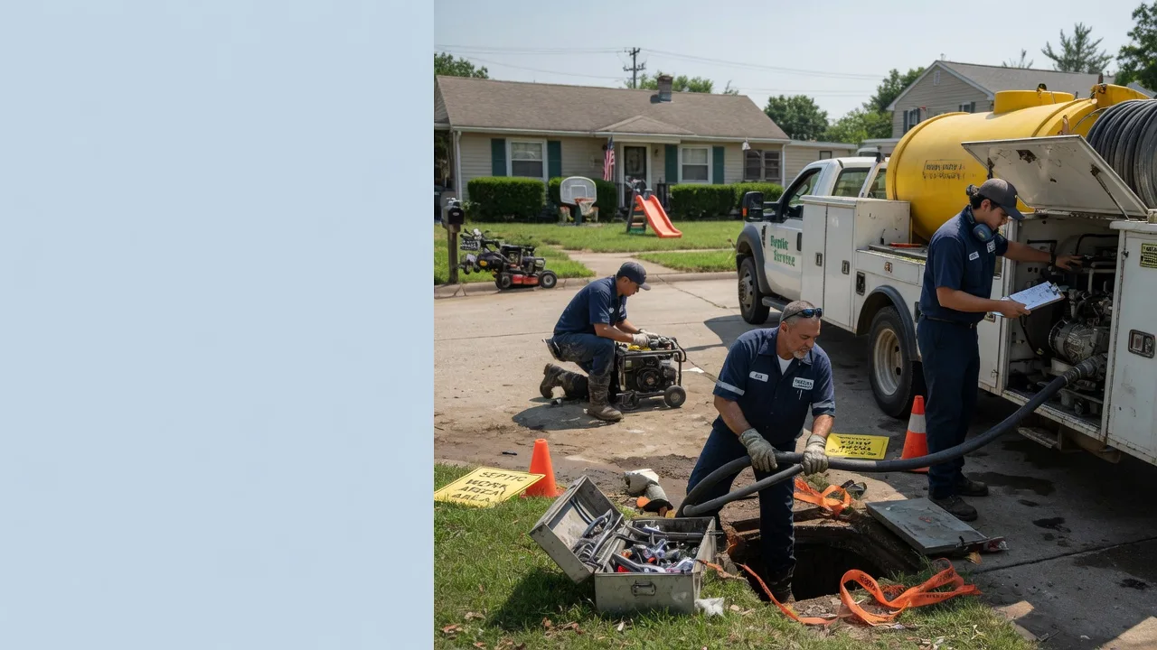 Septic Tank Pumping in Little Silver, NJ near me